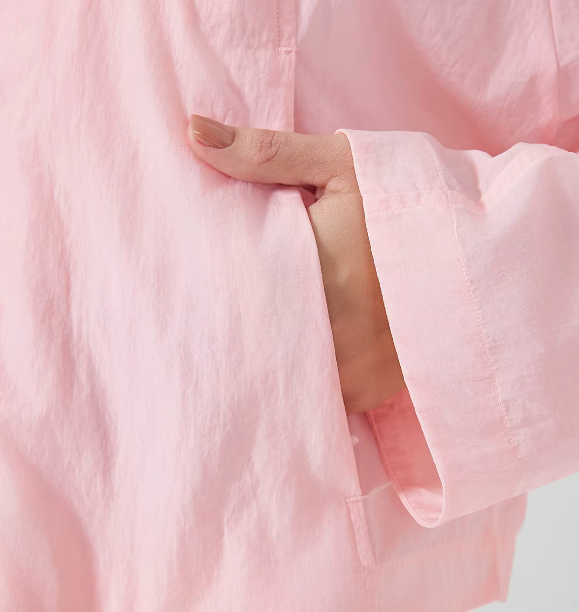 Lightweight Rain Jacket - Nylon Shell by MELO Studio, activewear - MELO Studio