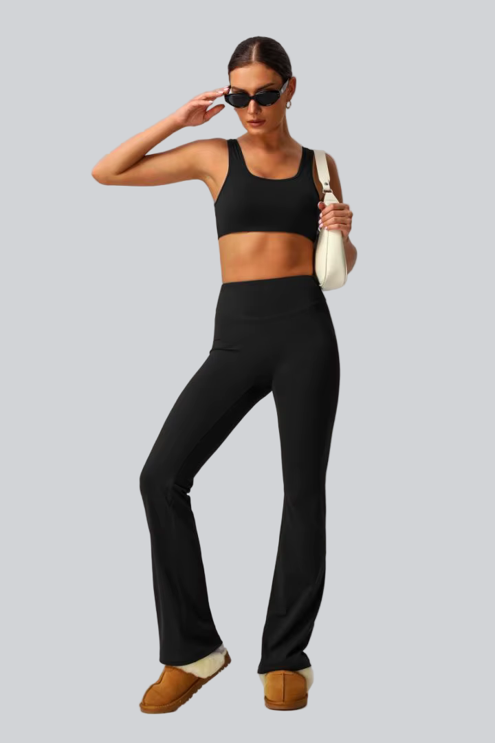 Studio Flare Leggings – Buttery-Soft Fit by MELO Studio