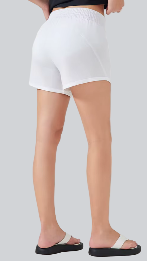 Mix & Match Essential Lightweight Training Shorts in Arctyic Whitr